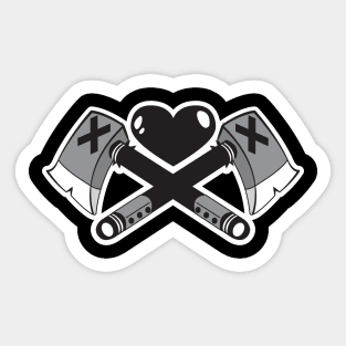 MBD Axe Sticker